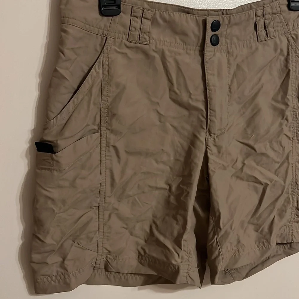 NWT REI‎ Sahara 7” Short W Raffia Size 6 Tan Hiking Outdoors Camping Gorpcore